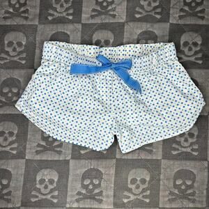Polka dot mini shorts